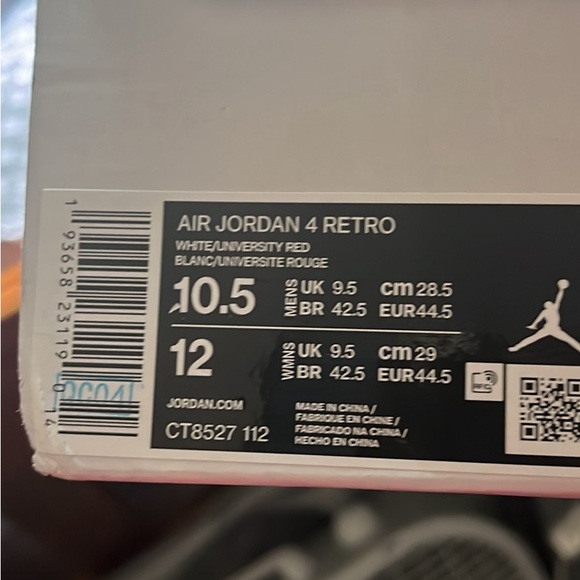 aj4 red metallic - Picture 2 of 7